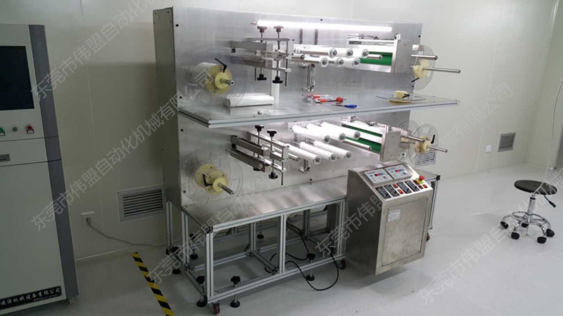 靜電卷材除塵機(jī)，光學(xué)模組卷料除塵機(jī)，光學(xué)模組卷料清潔機(jī)